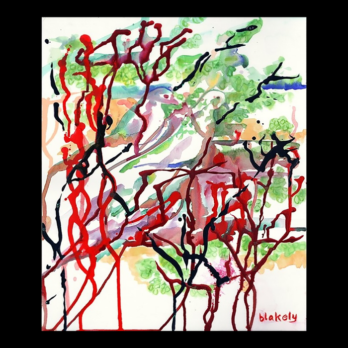 Three Nesting Birds -  Unframed Print