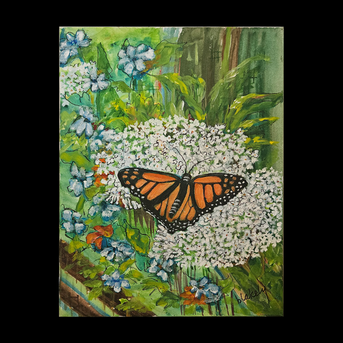 Heather's Monarch - Acrylic Print - SOLD