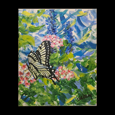Jeannie's Swallowtail - Unframed Acrylic Print - SOLD