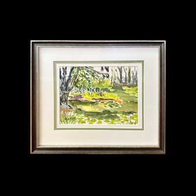 Michigan Pond - Framed Print - SOLD