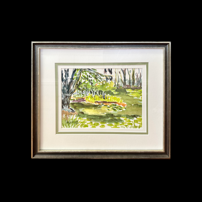 Michigan Pond - Framed Print - SOLD