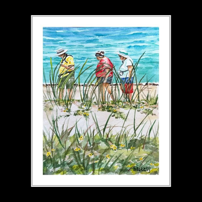 Oldies But Goodies- Unframed Watercolor Print