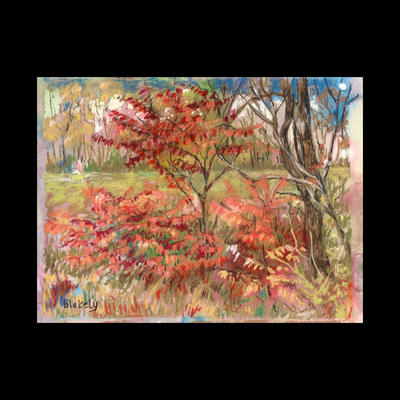Sumac - Original Pastel - Sold