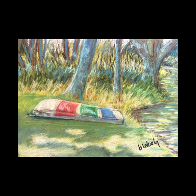Sun Dried by the Pond - Unframed Print - SOLD