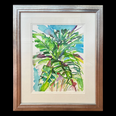 Sally's Backyard #2 - Framed Print