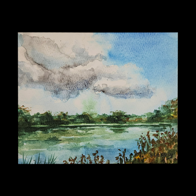 TOBICO MARSH - Matted Watercolor Print