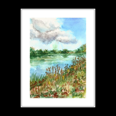 Tobico Marsh - Watercolor Print
