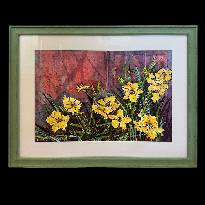 Yellow Lillies - Framed Print